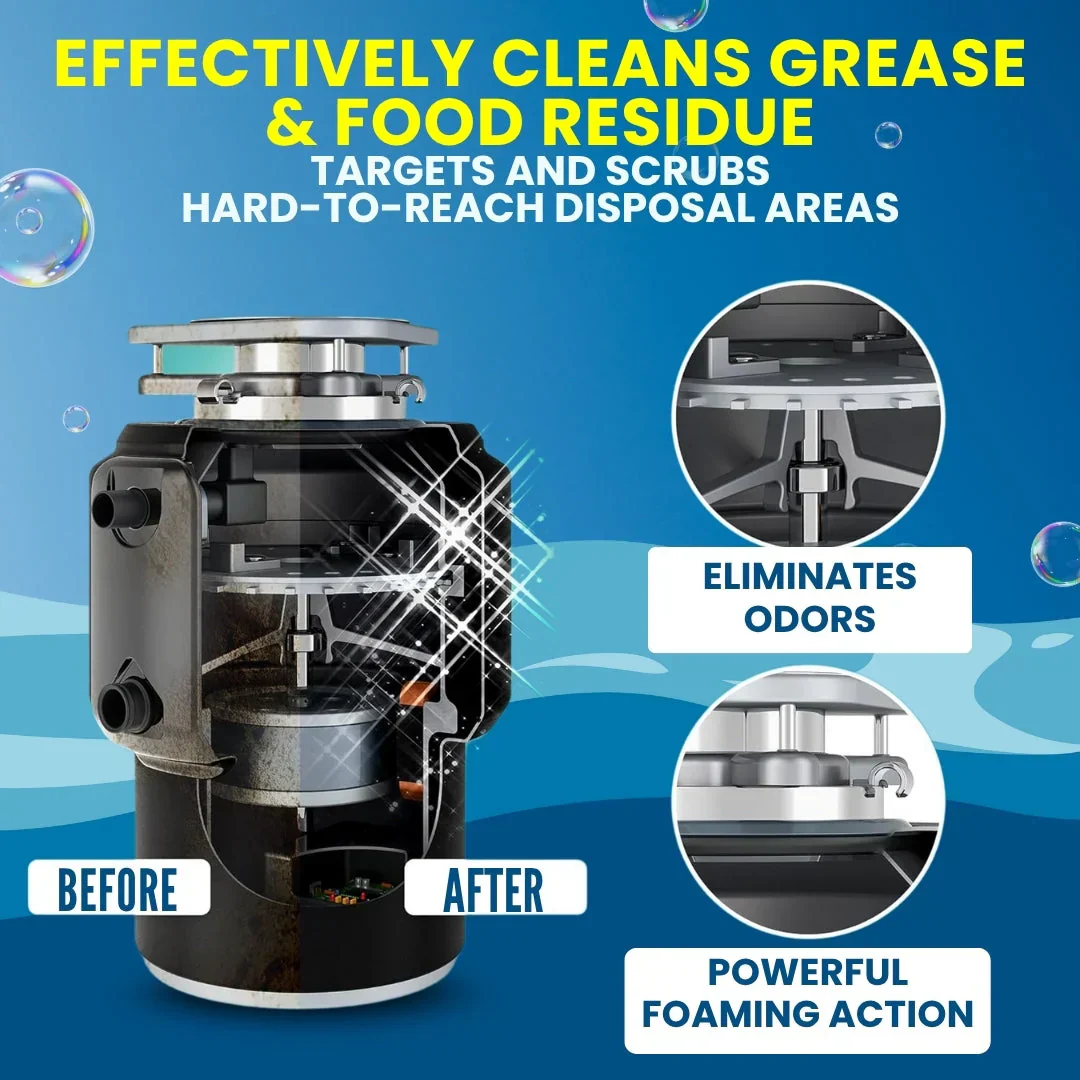 LemonBlast Yellow Bubble Tablets – Odor Eliminator + Blockage Remover - Image 6