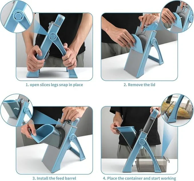 One-Press Vegetable Cutter & Slicer - Image 11