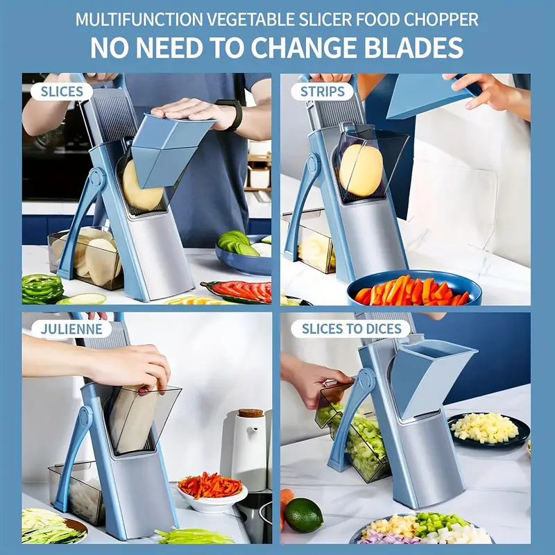 One-Press Vegetable Cutter & Slicer - Image 3
