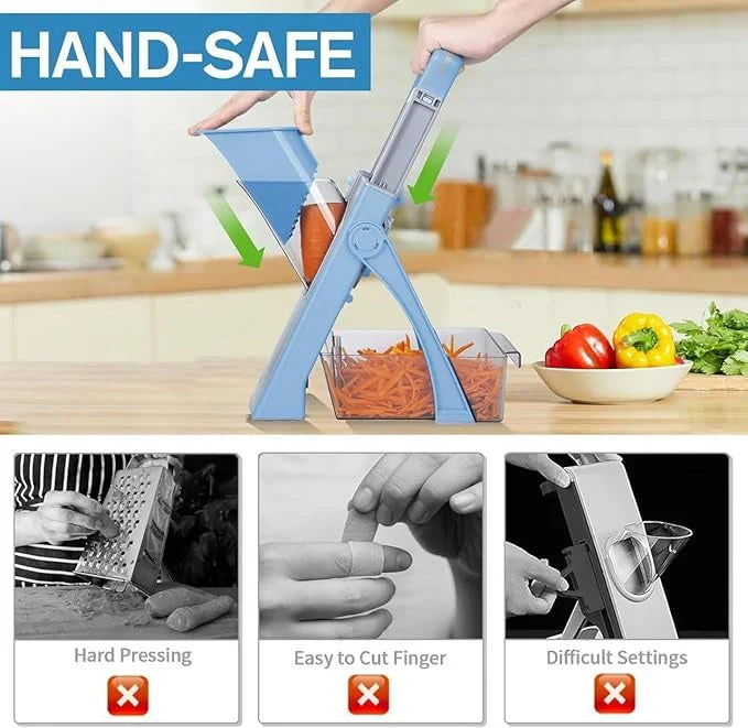One-Press Vegetable Cutter & Slicer - Image 4