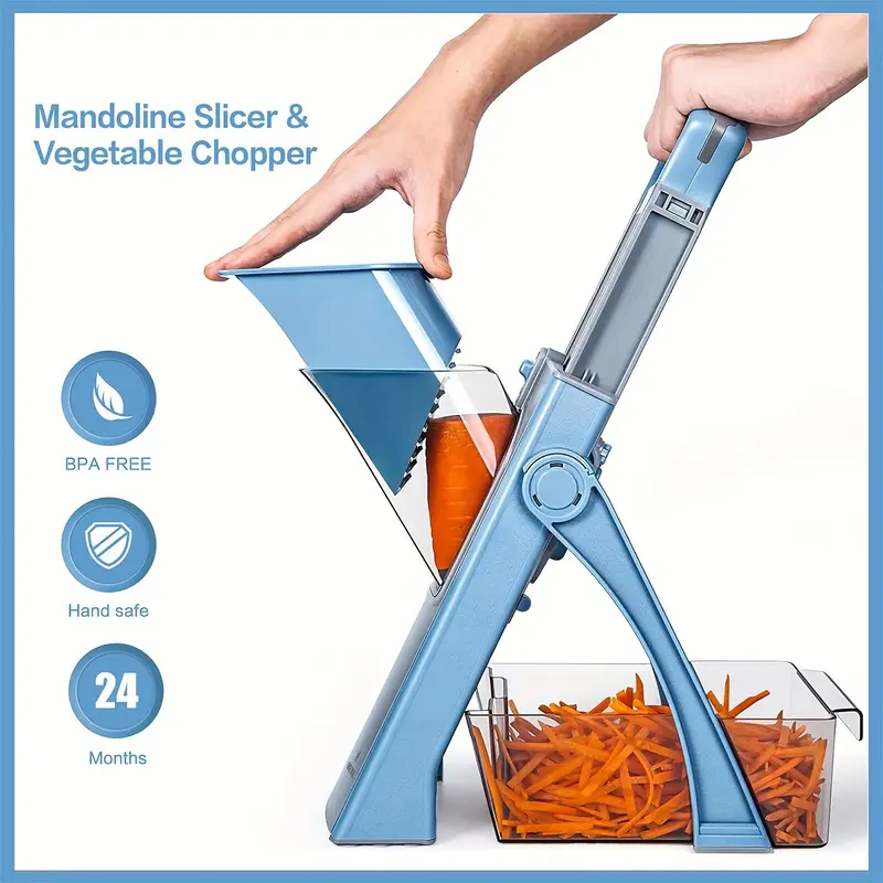 One-Press Vegetable Cutter & Slicer - Image 5