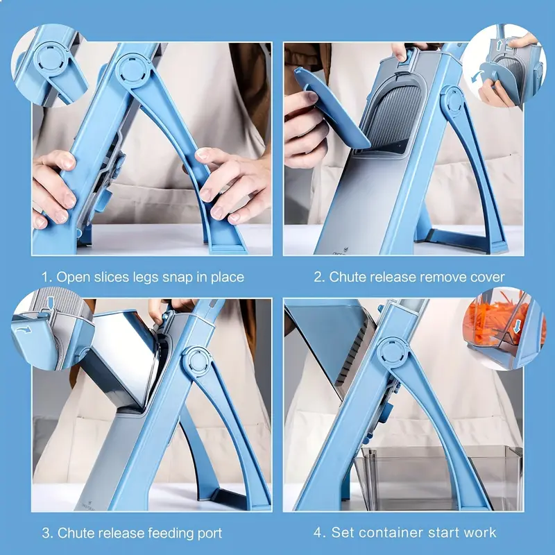 One-Press Vegetable Cutter & Slicer - Image 9