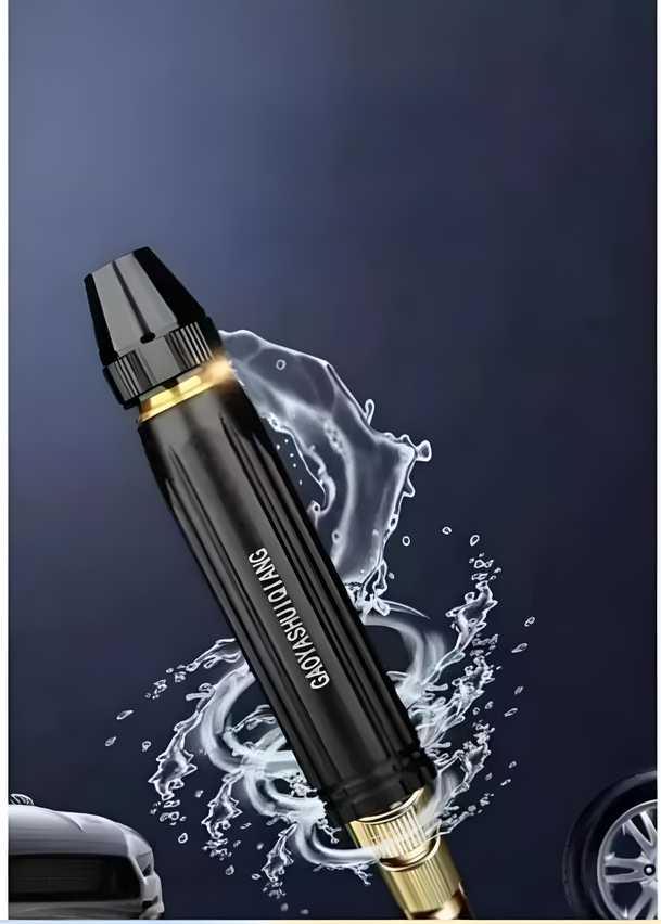 Portable High Pressure Washing Water Nozzle (Black) - Image 7