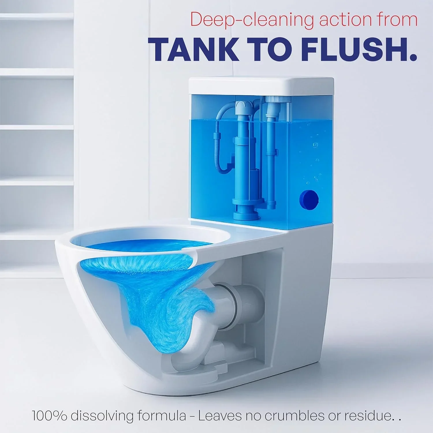 Toilet Deodorizer Bathroom Cleaner Tablet 😍 | Buy 1 Get 1 Free - Image 10