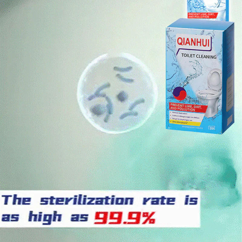 Toilet Deodorizer Bathroom Cleaner Tablet 😍 | Buy 1 Get 1 Free - Image 8